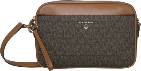 michael kors jet set charm brown|Michael Kors jet set item.